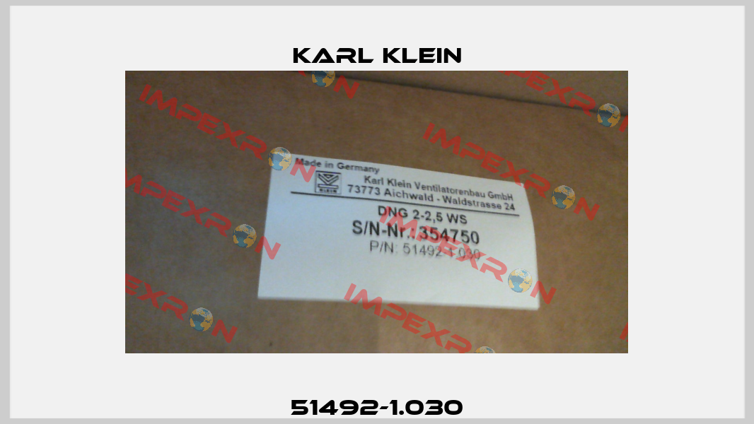 51492-1.030 Karl Klein