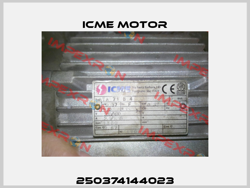 250374144023 Icme Motor