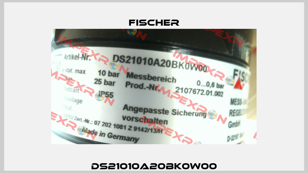 DS21010A20BK0W00 Fischer