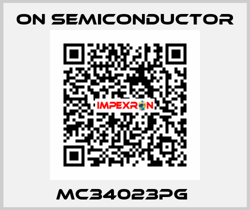 MC34023PG  On Semiconductor