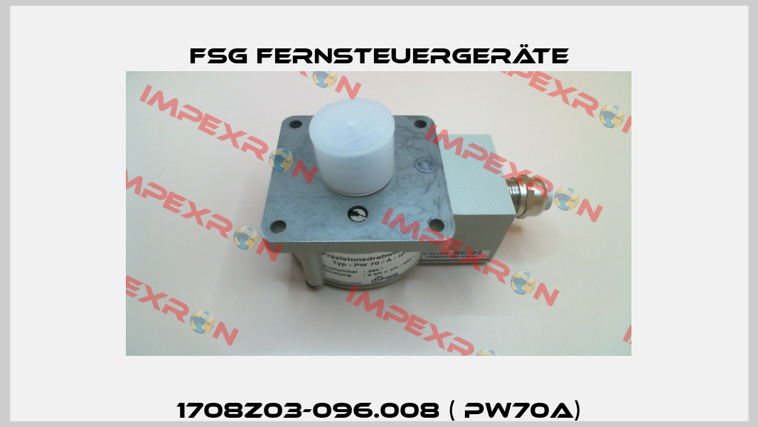 1708Z03-096.008 ( PW70A) FSG Fernsteuergeräte