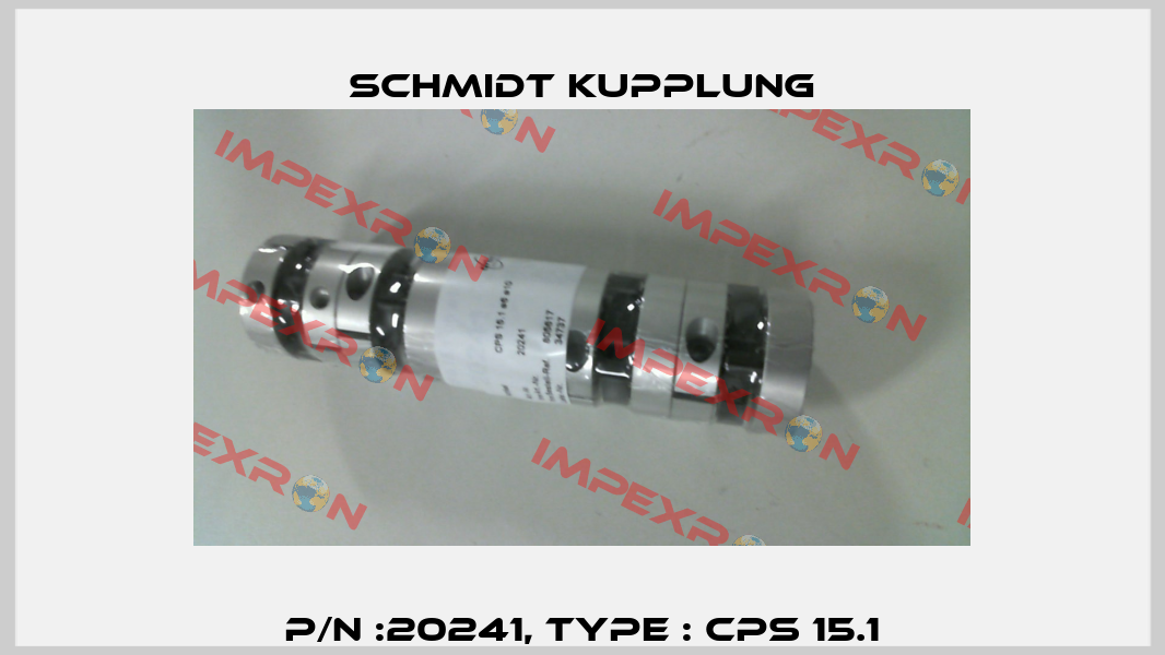 P/N :20241, Type : CPS 15.1 Schmidt Kupplung