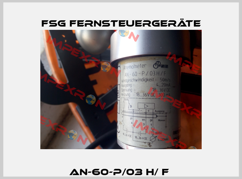 AN-60-P/03 H/ F  FSG Fernsteuergeräte