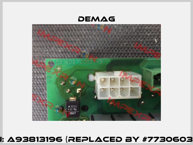 SN: A93813196 (replaced by #77306033)  Demag