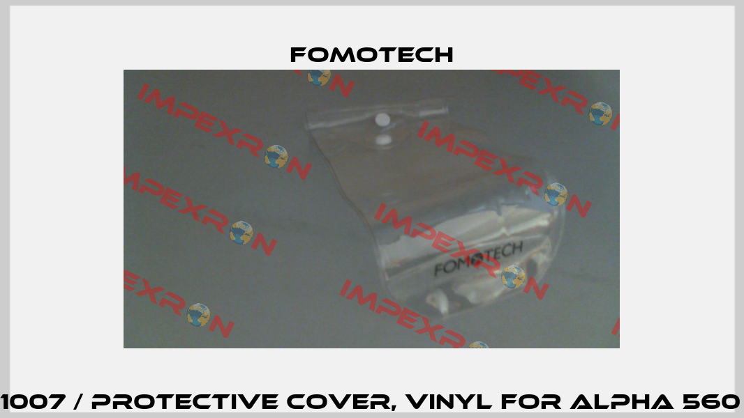 101007 / Protective cover, vinyl for Alpha 560 A Fomotech