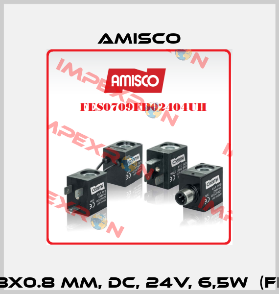 EVI 7/9 – UL, AMP 6.3x0.8 mm, DC, 24V, 6,5W  (FES0709FD02404UH) Amisco