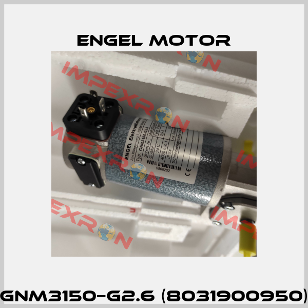 GNM3150−G2.6 (8031900950) Engel Motor