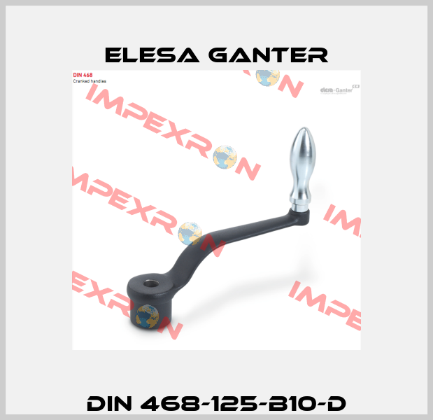 DIN 468-125-B10-D Elesa Ganter