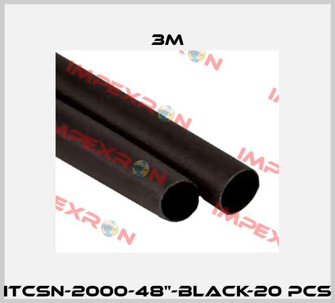 ITCSN-2000-48"-BLACK-20 PCS 3M