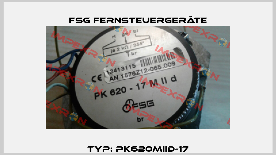 Typ: PK620MIId-17 FSG Fernsteuergeräte