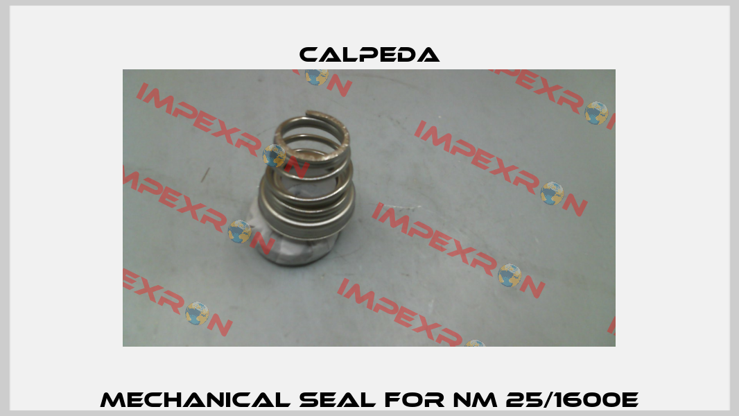 Mechanical seal for NM 25/1600E Calpeda