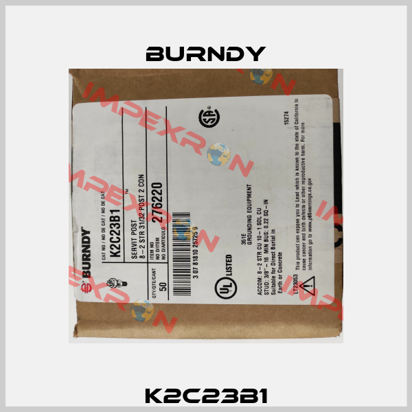 K2C23B1 Burndy