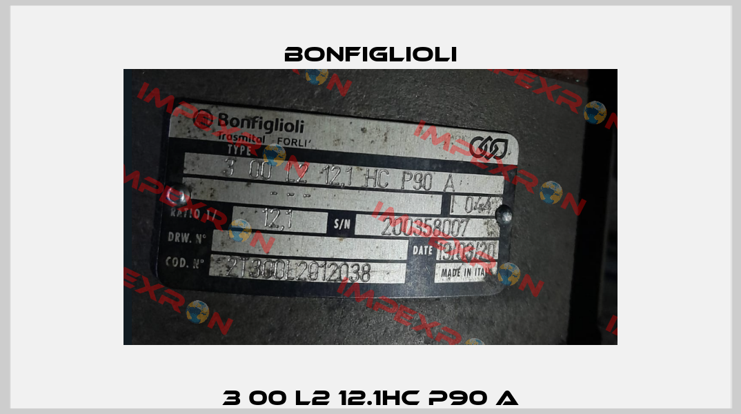 3 00 L2 12.1HC P90 A Bonfiglioli