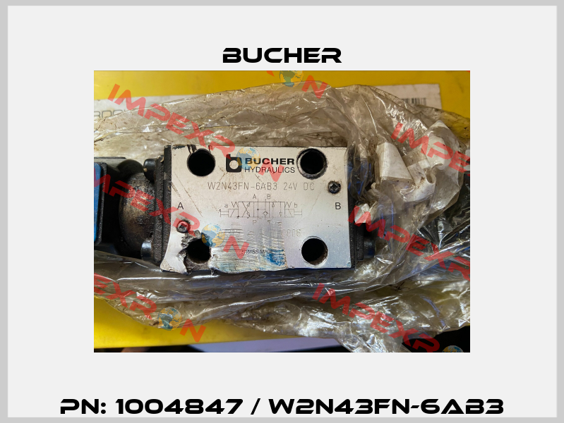 PN: 1004847 / W2N43FN-6AB3 Bucher