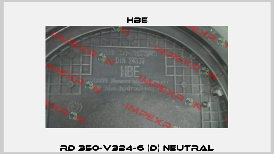 RD 350-V324-6 (D) NEUTRAL HBE