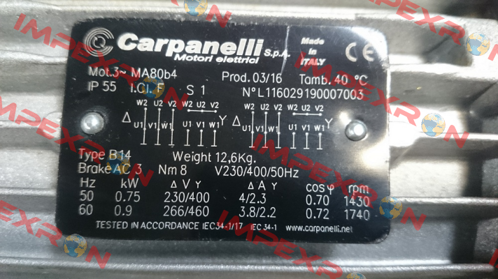 Typ 80L/4-BR (MA80b4) Carpanelli