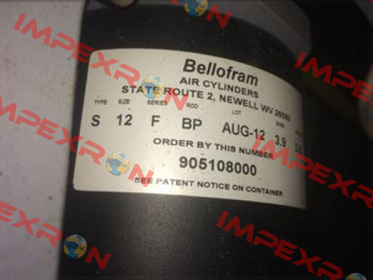 905-108-000 Bellofram