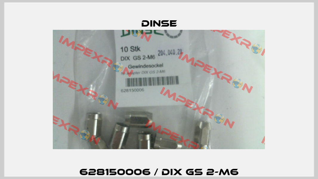 628150006 / DIX GS 2-M6 Dinse