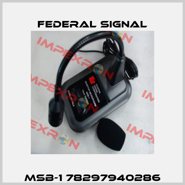 MSB-1 78297940286 FEDERAL SIGNAL